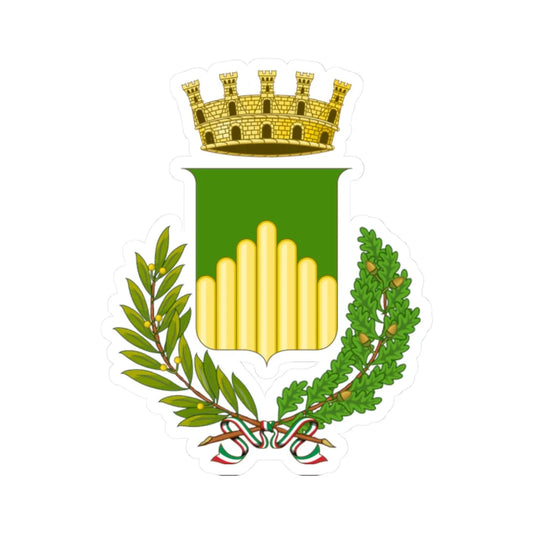 Cosenza-Stemma (Italy) (Coat of Arms) STICKER Vinyl Kiss-Cut Decal 2 Inch White - The Sticker Space