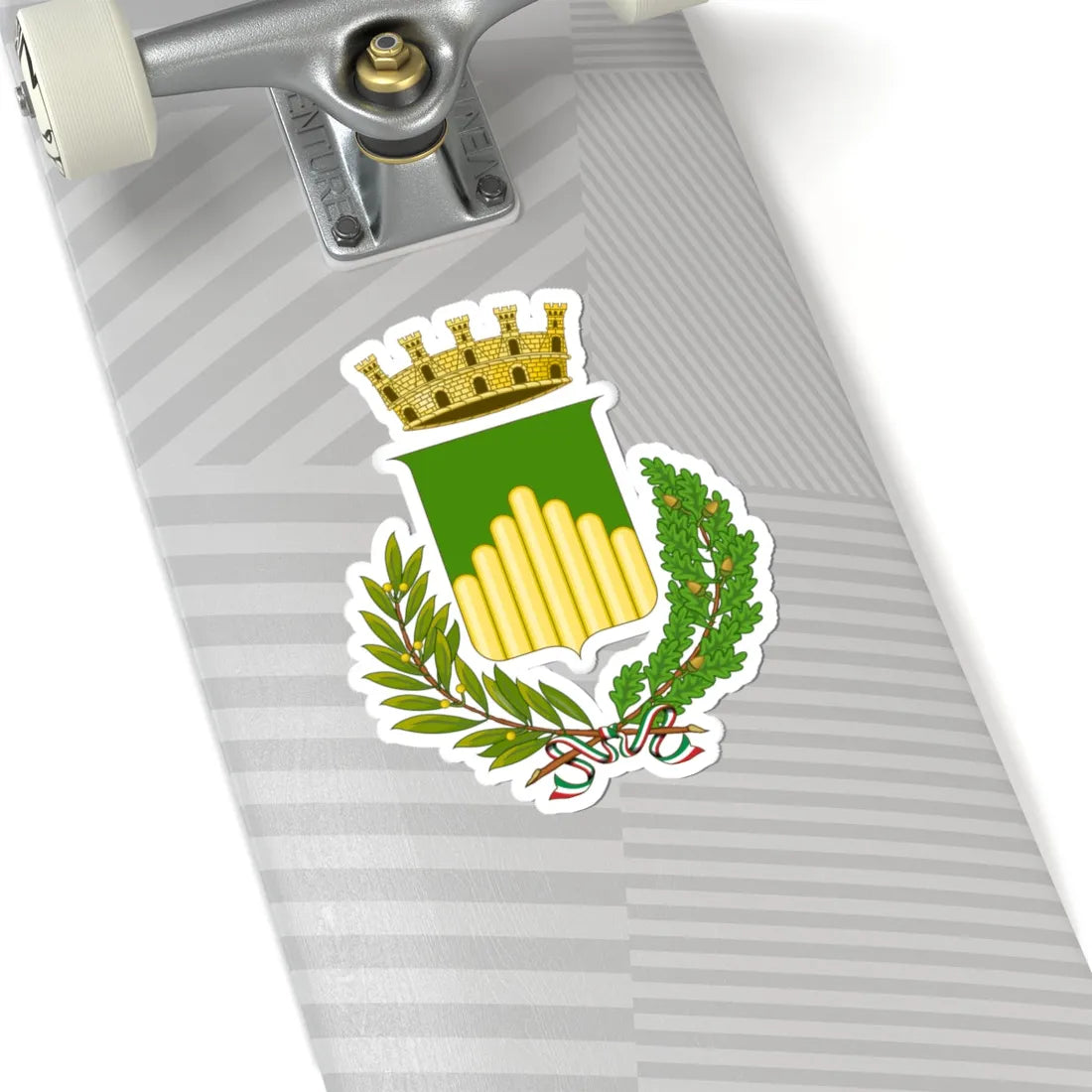 Cosenza-Stemma (Italy) (Coat of Arms) STICKER Vinyl Kiss-Cut Decal - The Sticker Space