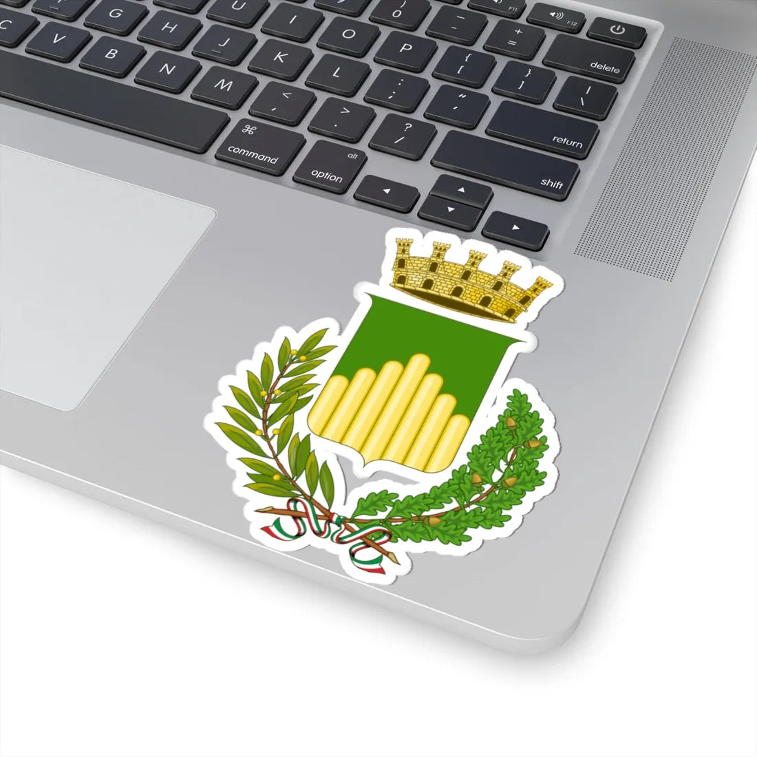 Cosenza-Stemma (Italy) (Coat of Arms) STICKER Vinyl Kiss-Cut Decal - The Sticker Space