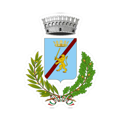Cosio di Arroscia-Stemma (Italy) (Coat of Arms) STICKER Vinyl Kiss-Cut Decal 2 Inch White - The Sticker Space