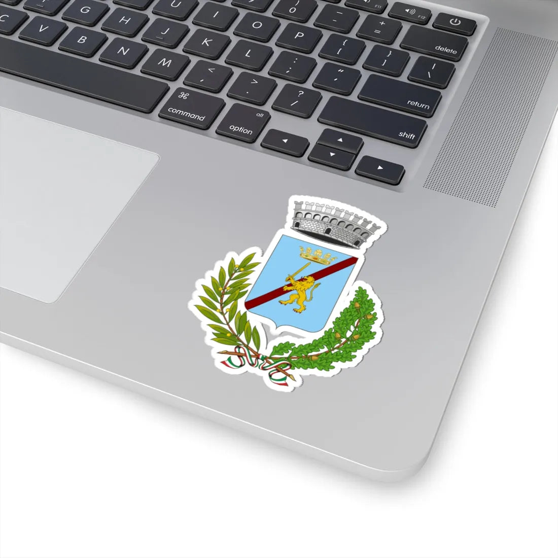 Cosio di Arroscia-Stemma (Italy) (Coat of Arms) STICKER Vinyl Kiss-Cut Decal - The Sticker Space
