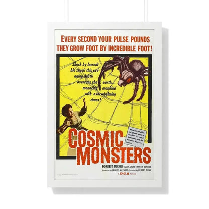 COSMIC MONSTERS 1958 - Framed Movie Poster 20" x 30" White - The Sticker Space