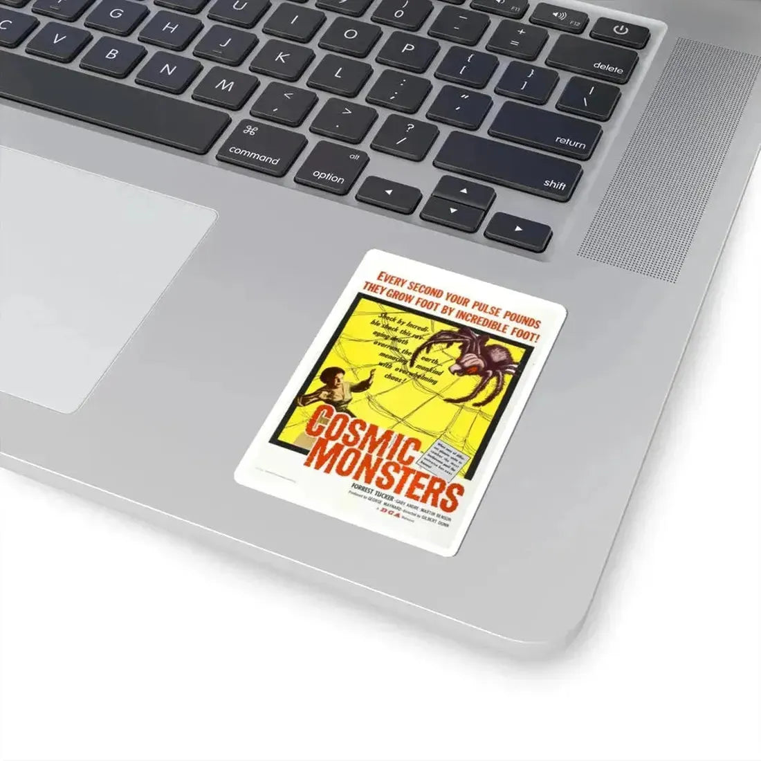 COSMIC MONSTERS 1958 Movie Poster - STICKER Vinyl Kiss-Cut Decal - The Sticker Space