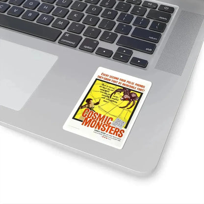 COSMIC MONSTERS 1958 Movie Poster - STICKER Vinyl Kiss-Cut Decal - The Sticker Space