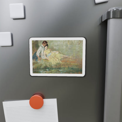 Cosmopolitan magazine illustration (Magazine Illustration) Refrigerator Magnet-The Sticker Space