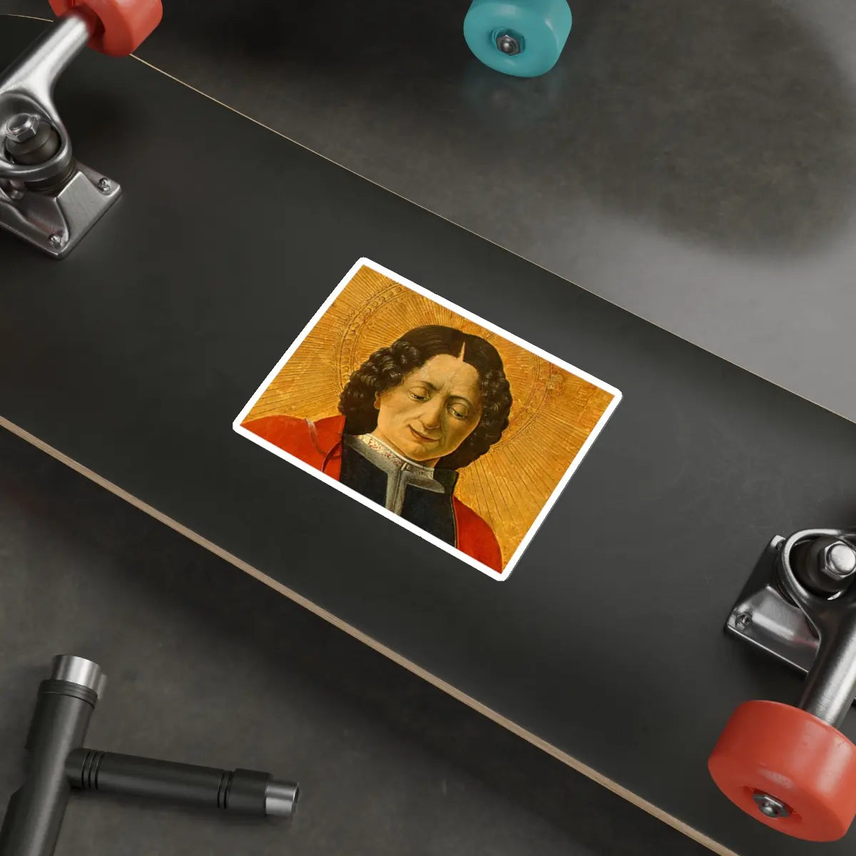 SKU:97747527533606180158 Sticker types:White Shape:Die-Cut Sizes:5" × 5"