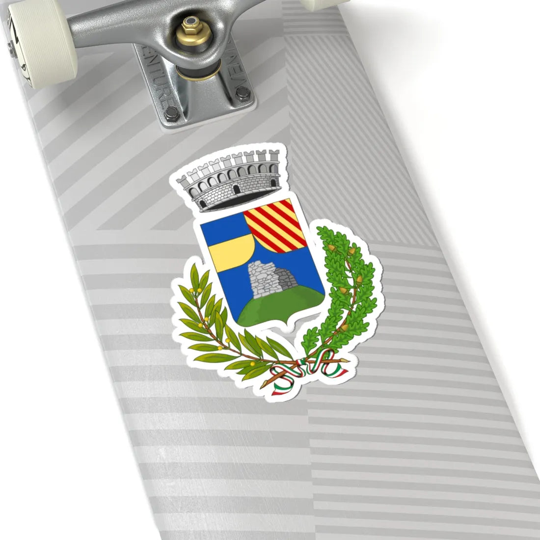 Cosseria-Stemma (Italy) (Coat of Arms) STICKER Vinyl Kiss-Cut Decal - The Sticker Space