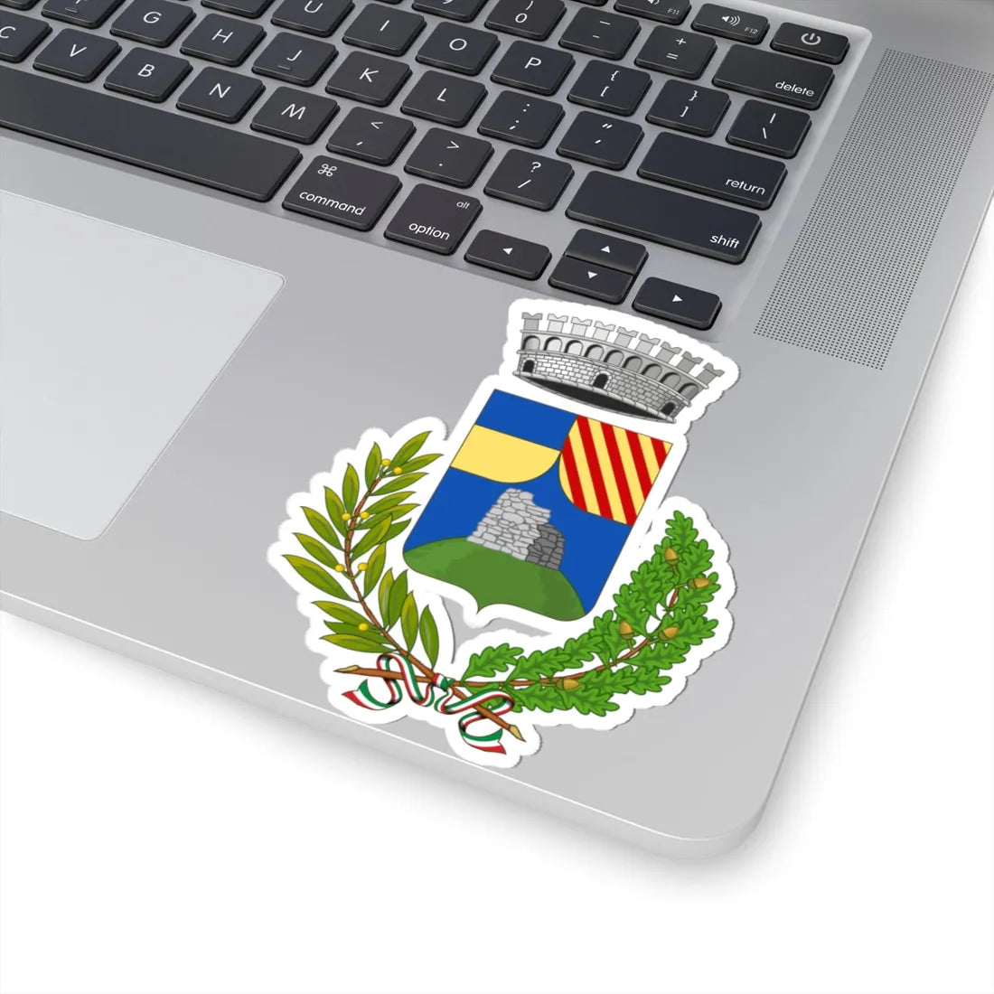 Cosseria-Stemma (Italy) (Coat of Arms) STICKER Vinyl Kiss-Cut Decal - The Sticker Space