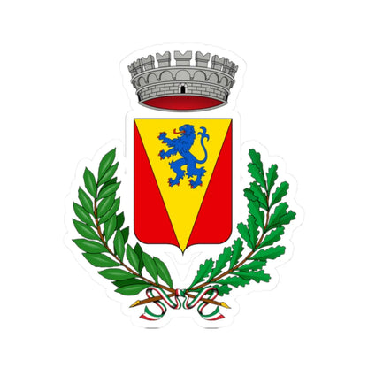 Cossombrato-Stemma (Italy) (Coat of Arms) STICKER Vinyl Kiss-Cut Decal 2 Inch White - The Sticker Space