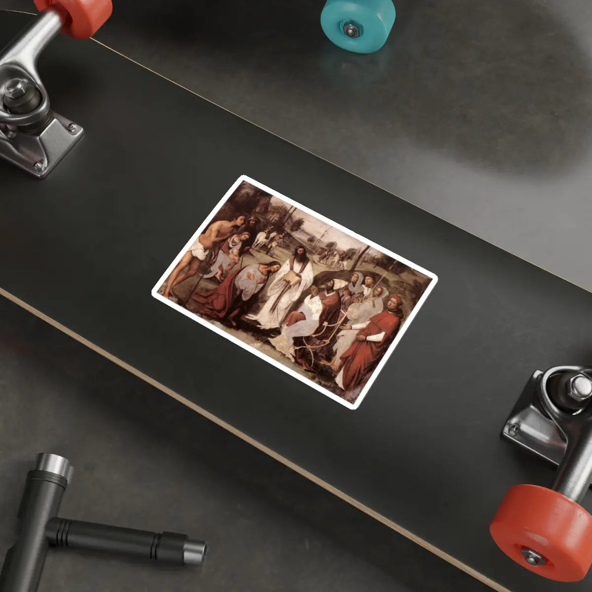 SKU:76018152904140037337 Sticker types:White Shape:Die-Cut Sizes:6" × 6"