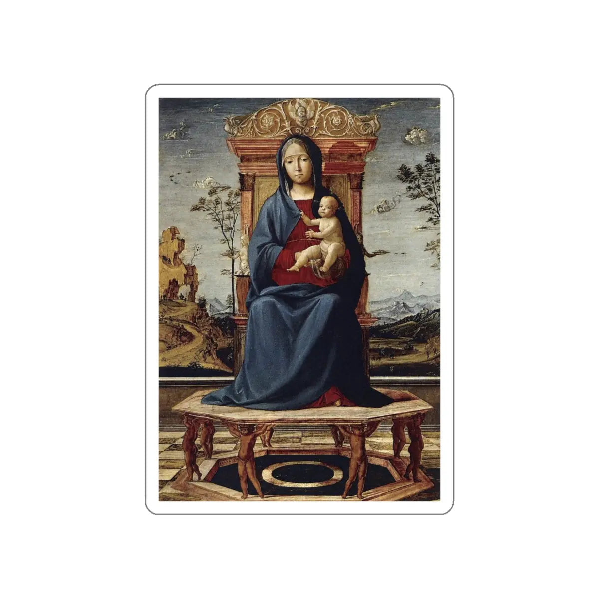 SKU:27055190766524586240 Sticker types:White Shape:Die-Cut Sizes:5" × 5"