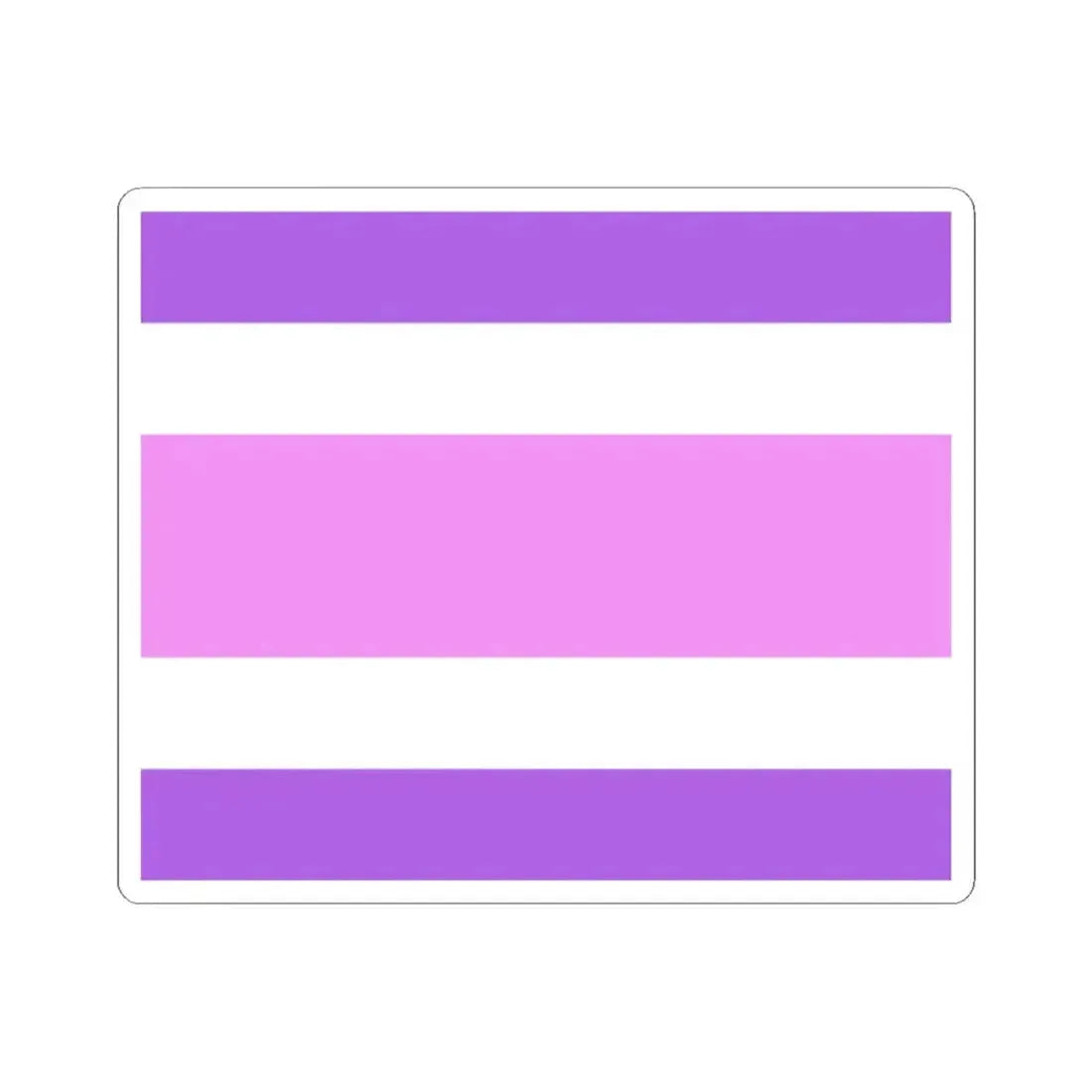 Costa Rica Bisexual Flag (Costa Rica) STICKER Vinyl Kiss-Cut Decal 2 Inch White - The Sticker Space