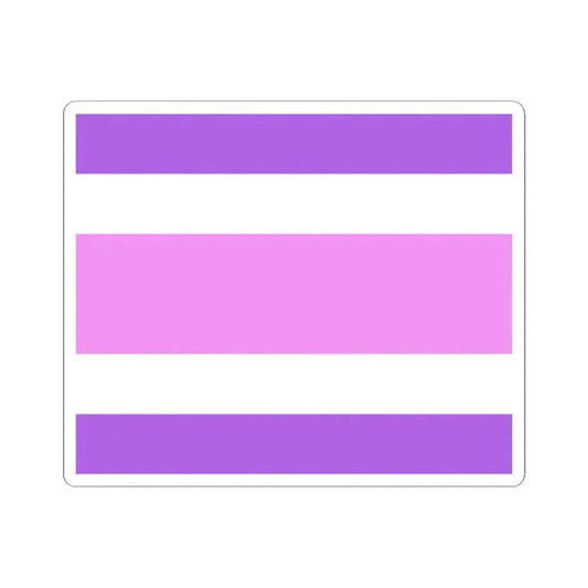 Costa Rica Bisexual Flag (Costa Rica) STICKER Vinyl Kiss-Cut Decal 2 Inch White - The Sticker Space