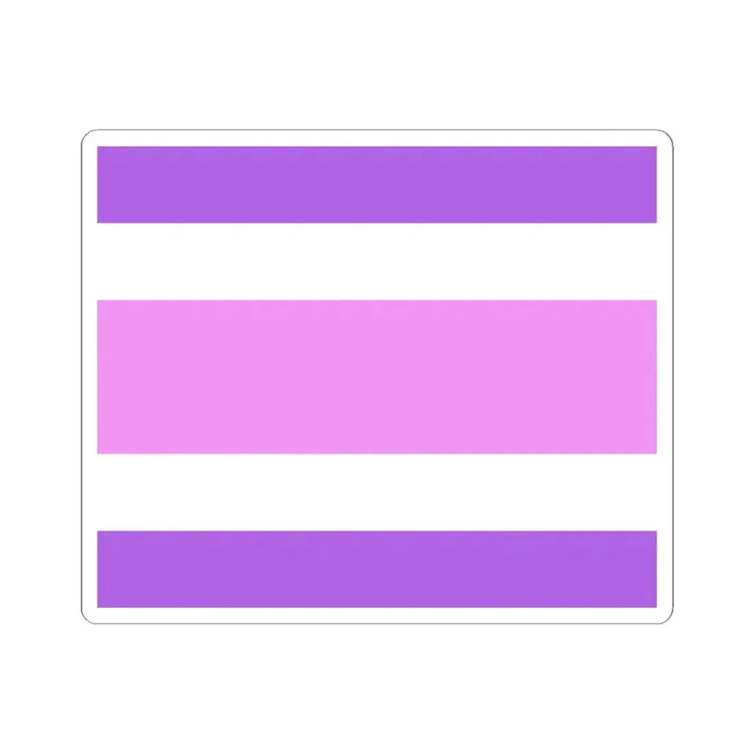 Costa Rica Bisexual Flag (Costa Rica) STICKER Vinyl Kiss-Cut Decal 4 Inch White - The Sticker Space