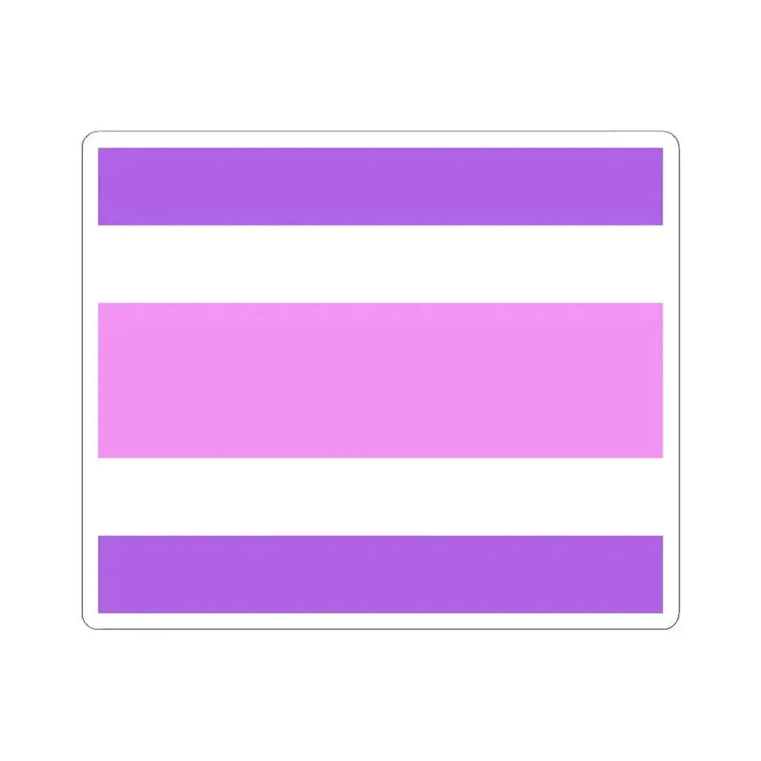 Costa Rica Bisexual Flag (Costa Rica) STICKER Vinyl Kiss-Cut Decal 6 Inch White - The Sticker Space