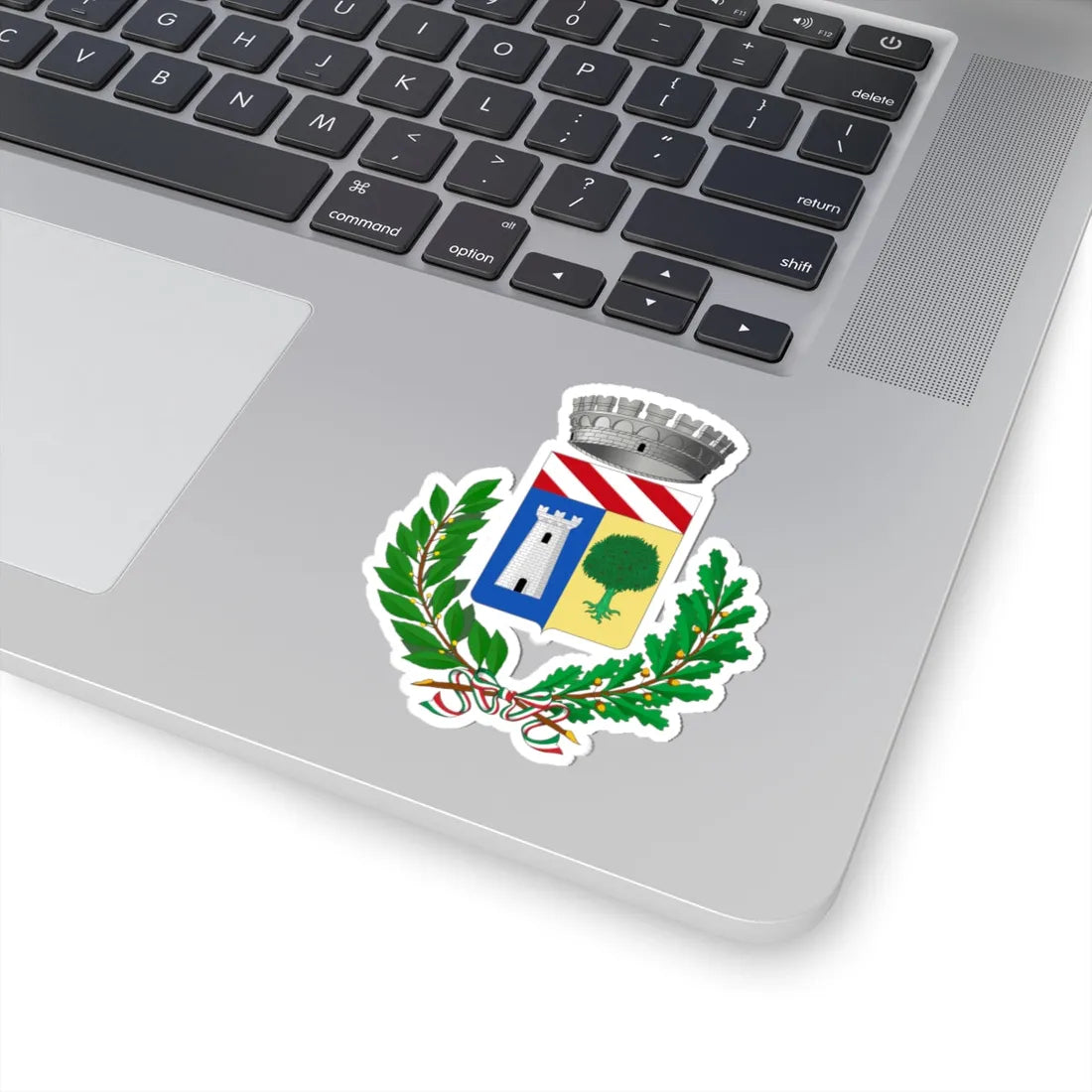 Costarainera-Stemma (Italy) (Coat of Arms) STICKER Vinyl Kiss-Cut Decal - The Sticker Space