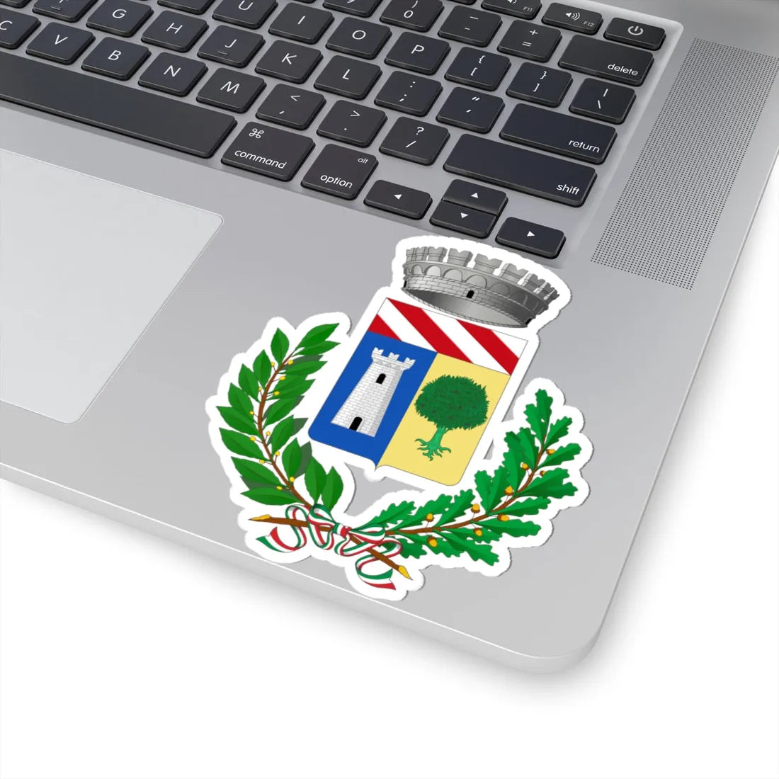 Costarainera-Stemma (Italy) (Coat of Arms) STICKER Vinyl Kiss-Cut Decal - The Sticker Space