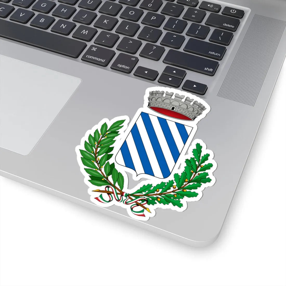 Costigliole dAsti-Stemma (Italy) (Coat of Arms) STICKER Vinyl Kiss-Cut Decal - The Sticker Space