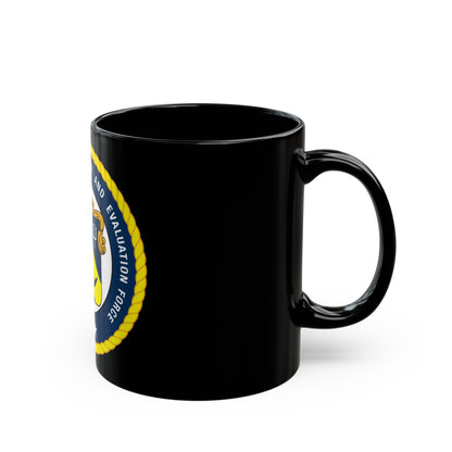 COTEF 2 Star Commander Operational Test and Evaluation Force (U.S. Navy) Black Coffee Mug-The Sticker Space