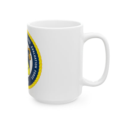 COTEF 2 Star Commander Operational Test and Evaluation Force (U.S. Navy) White Coffee Mug-The Sticker Space