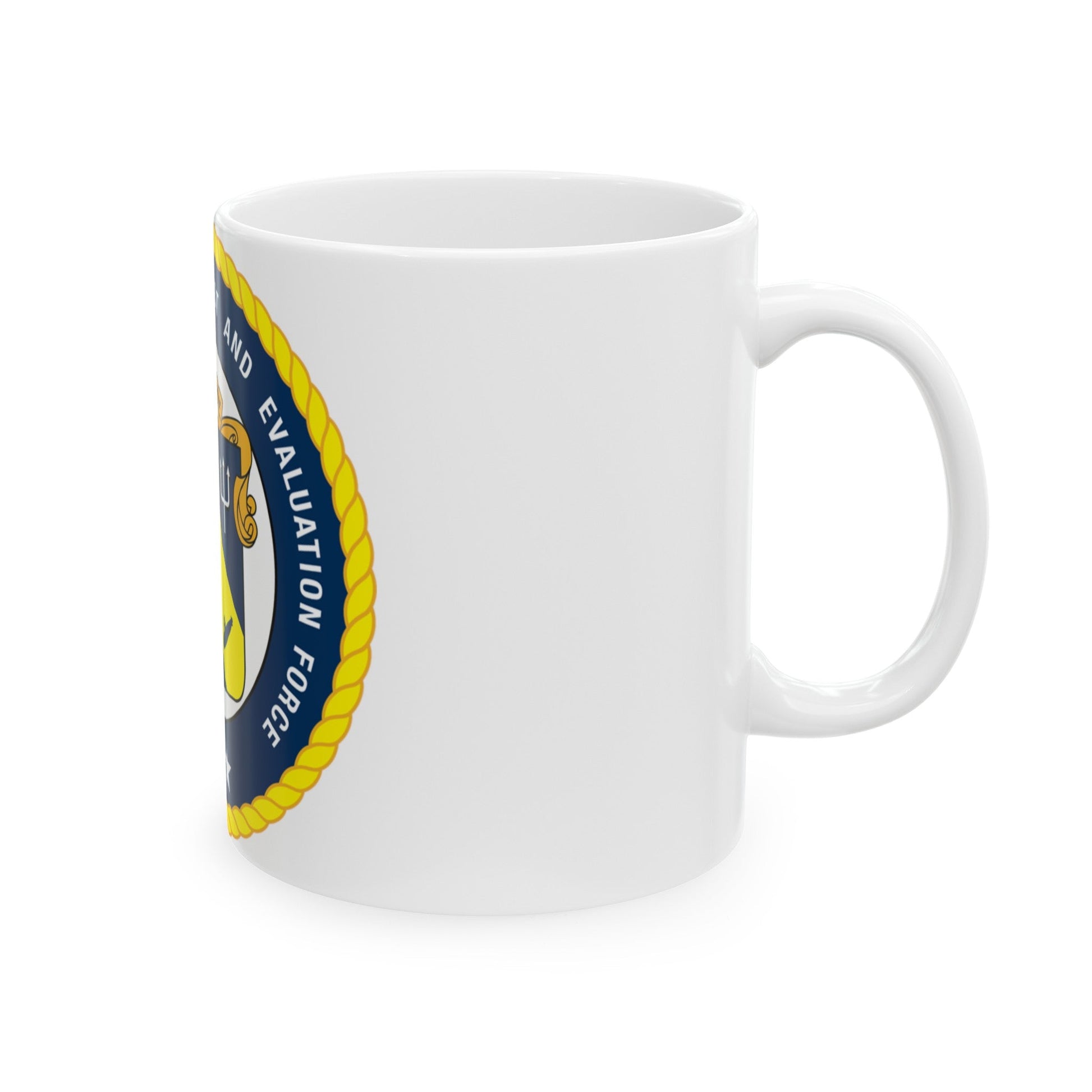 COTEF 2 Star Commander Operational Test and Evaluation Force (U.S. Navy) White Coffee Mug-The Sticker Space