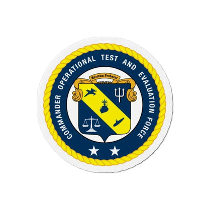 COTEF 2 Star Commander Operational Test and Evaluation Force (U.S. Navy) Refrigerator Magnet 2 Inch - The Sticker Space
