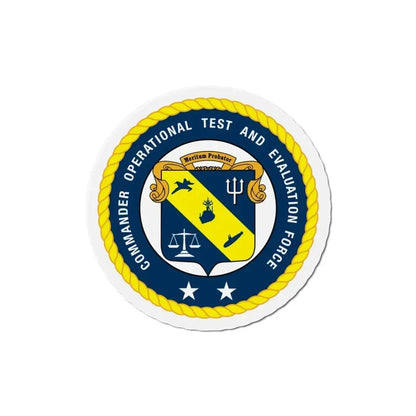 COTEF 2 Star Commander Operational Test and Evaluation Force (U.S. Navy) Refrigerator Magnet - The Sticker Space