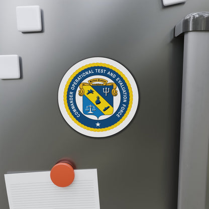 COTEF Commander Operational Test and Evaluation Force (U.S. Navy) Die-Cut Magnet-The Sticker Space