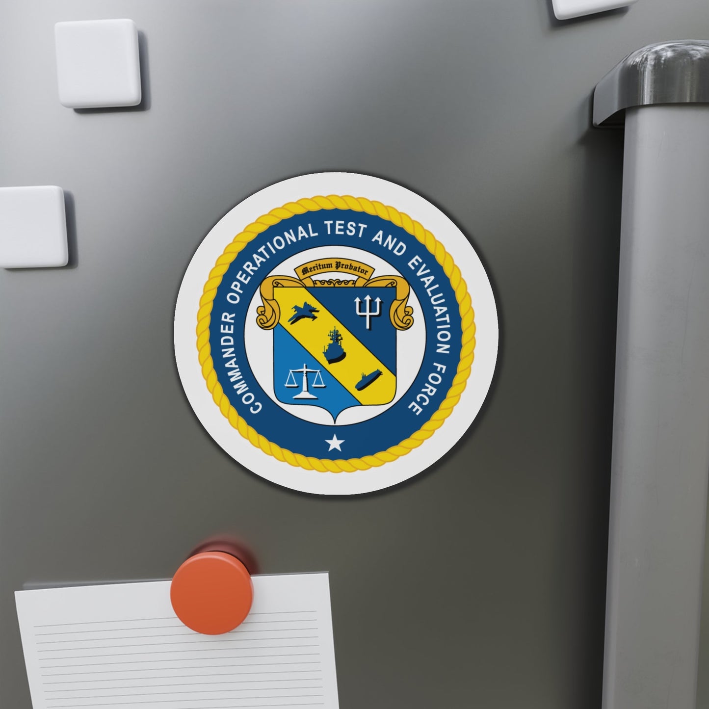 COTEF Commander Operational Test and Evaluation Force (U.S. Navy) Die-Cut Magnet-The Sticker Space