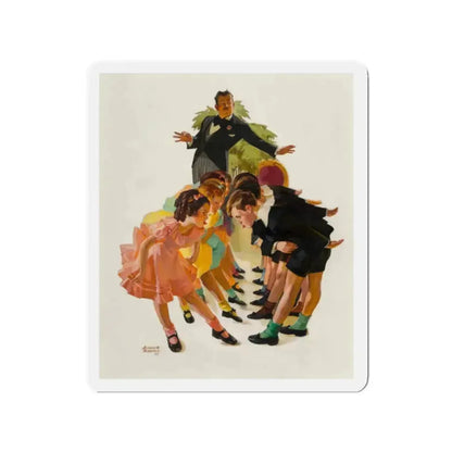 Cotillion, The Saturday Evening Post cover, May 23, 1936 (Magazine Illustration) Refrigerator Magnet - The Sticker Space