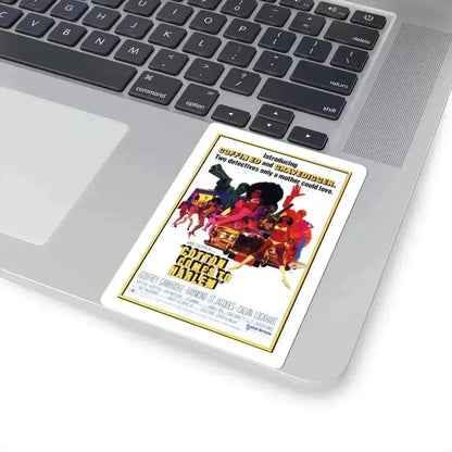 Cotton Comes to Harlem 1970 Movie Poster - STICKER Vinyl Kiss-Cut Decal - The Sticker Space