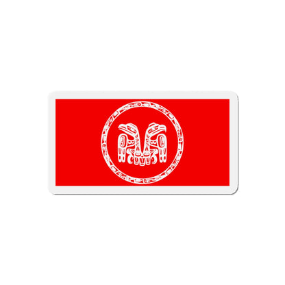 Council of the Haida Nation Flag - Die-Cut Magnet-5" x 5"-The Sticker Space