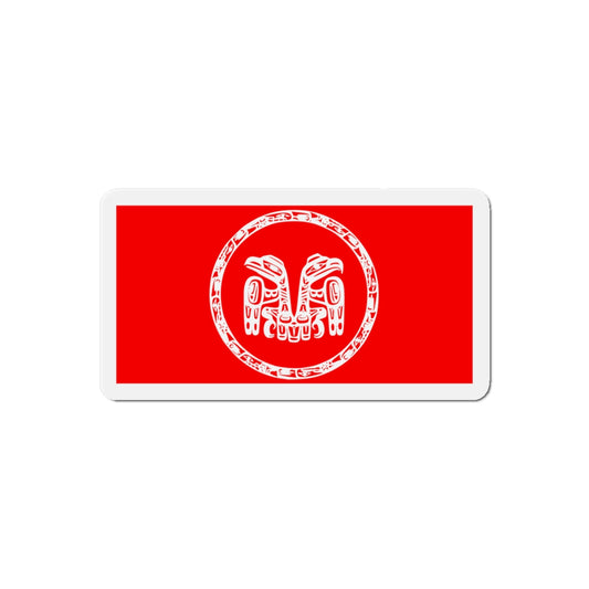 Council of the Haida Nation Flag - Die-Cut Magnet-6 × 6"-The Sticker Space