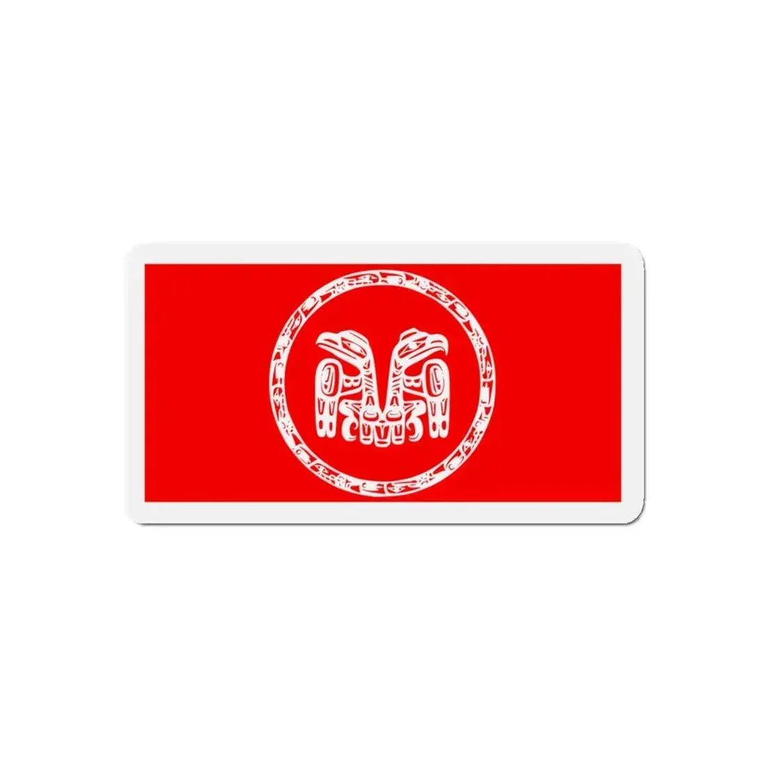 Council of the Haida Nation Flag - Refrigerator Magnet 4 Inch - The Sticker Space