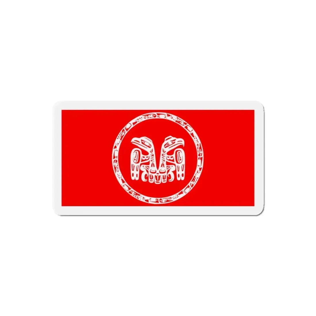 Council of the Haida Nation Flag - Refrigerator Magnet 5 Inch - The Sticker Space