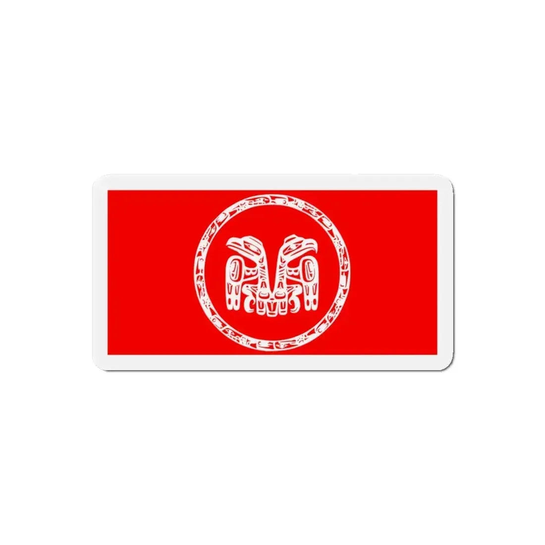 Council of the Haida Nation Flag - Refrigerator Magnet 6 Inch - The Sticker Space