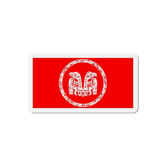 Council of the Haida Nation Flag - Refrigerator Magnet 6 Inch - The Sticker Space