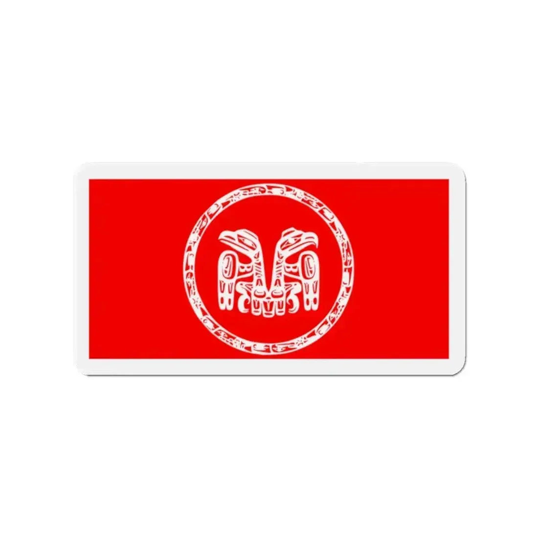 Council of the Haida Nation Flag - Refrigerator Magnet - The Sticker Space