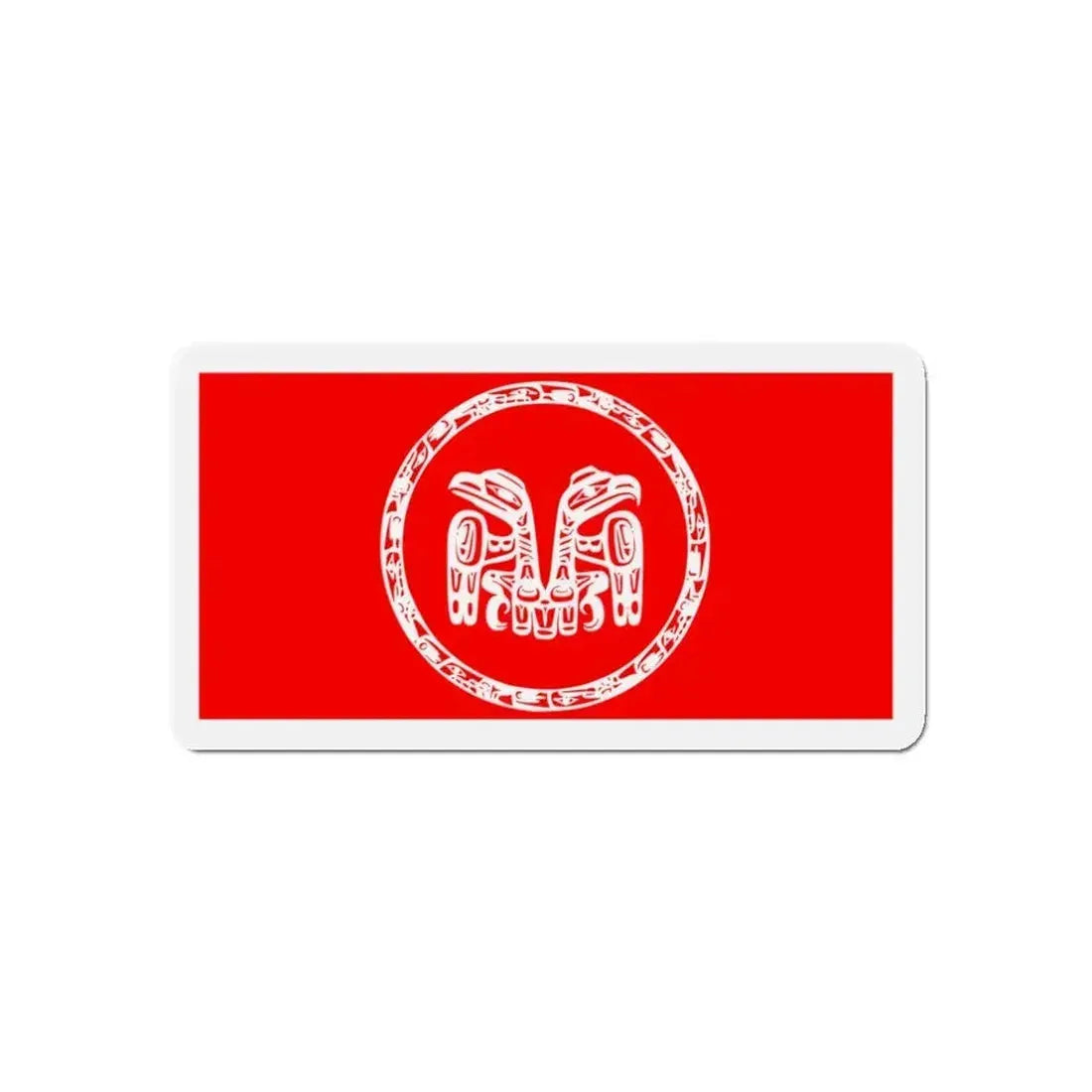 Council of the Haida Nation Flag - Refrigerator Magnet - The Sticker Space