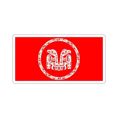 Council of the Haida Nation Flag STICKER Vinyl Die-Cut Decal 3 Inch - The Sticker Space