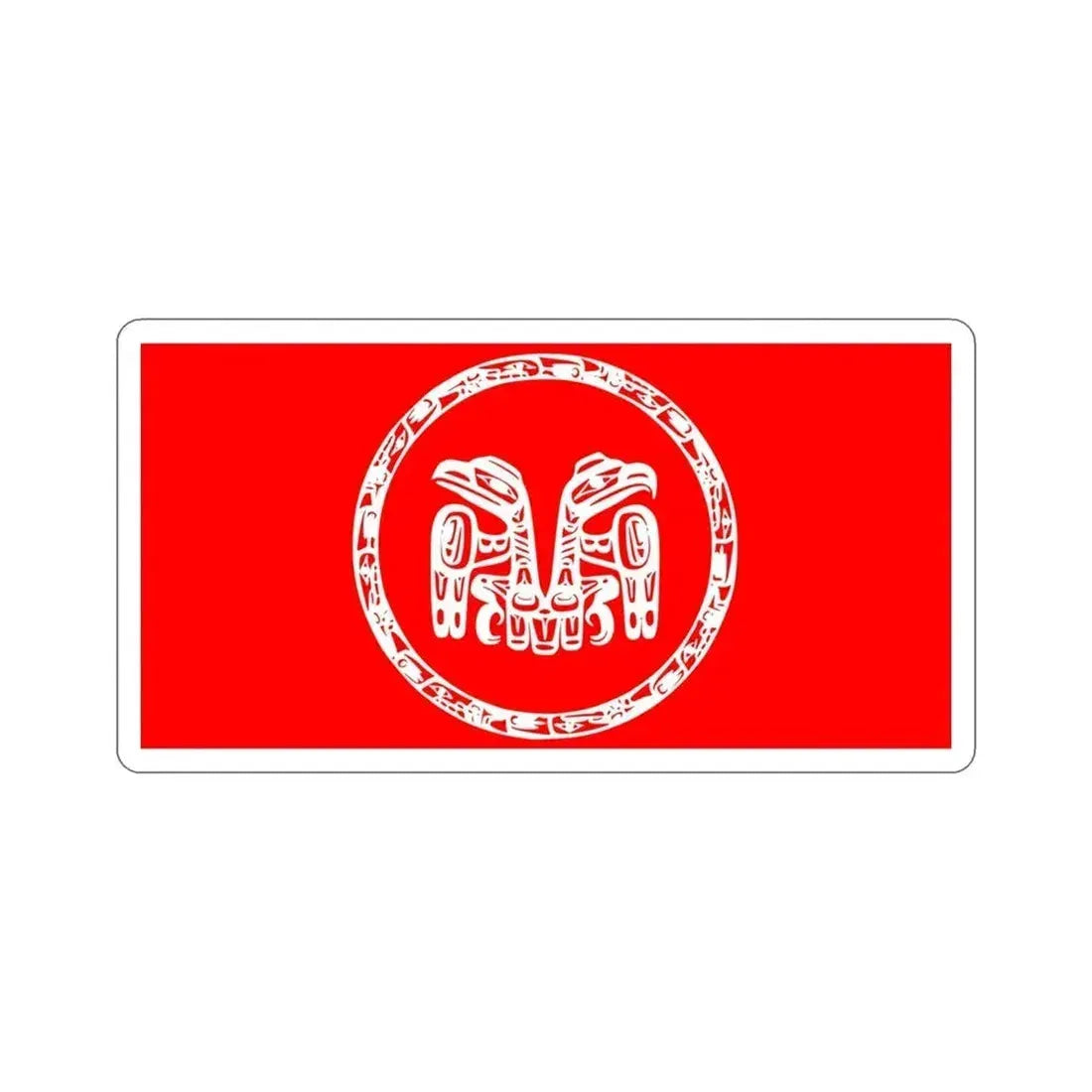 Council of the Haida Nation Flag STICKER Vinyl Die-Cut Decal 4 Inch - The Sticker Space