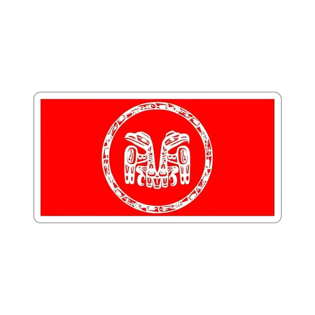 Council of the Haida Nation Flag STICKER Vinyl Die-Cut Decal 5 Inch - The Sticker Space
