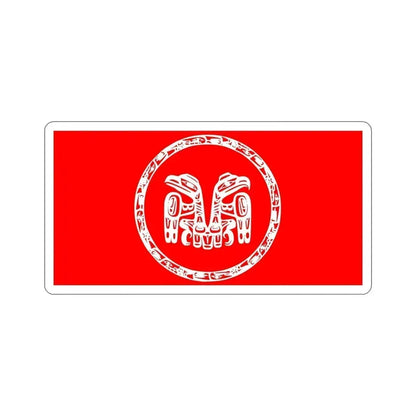 Council of the Haida Nation Flag STICKER Vinyl Die-Cut Decal 5 Inch - The Sticker Space