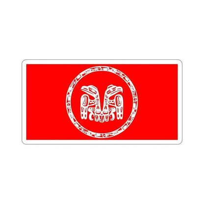Council of the Haida Nation Flag STICKER Vinyl Die-Cut Decal 6 Inch - The Sticker Space