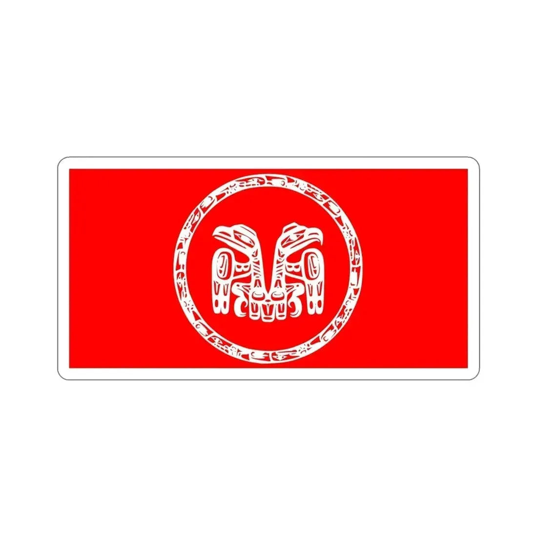 Council of the Haida Nation Flag STICKER Vinyl Die-Cut Decal - The Sticker Space