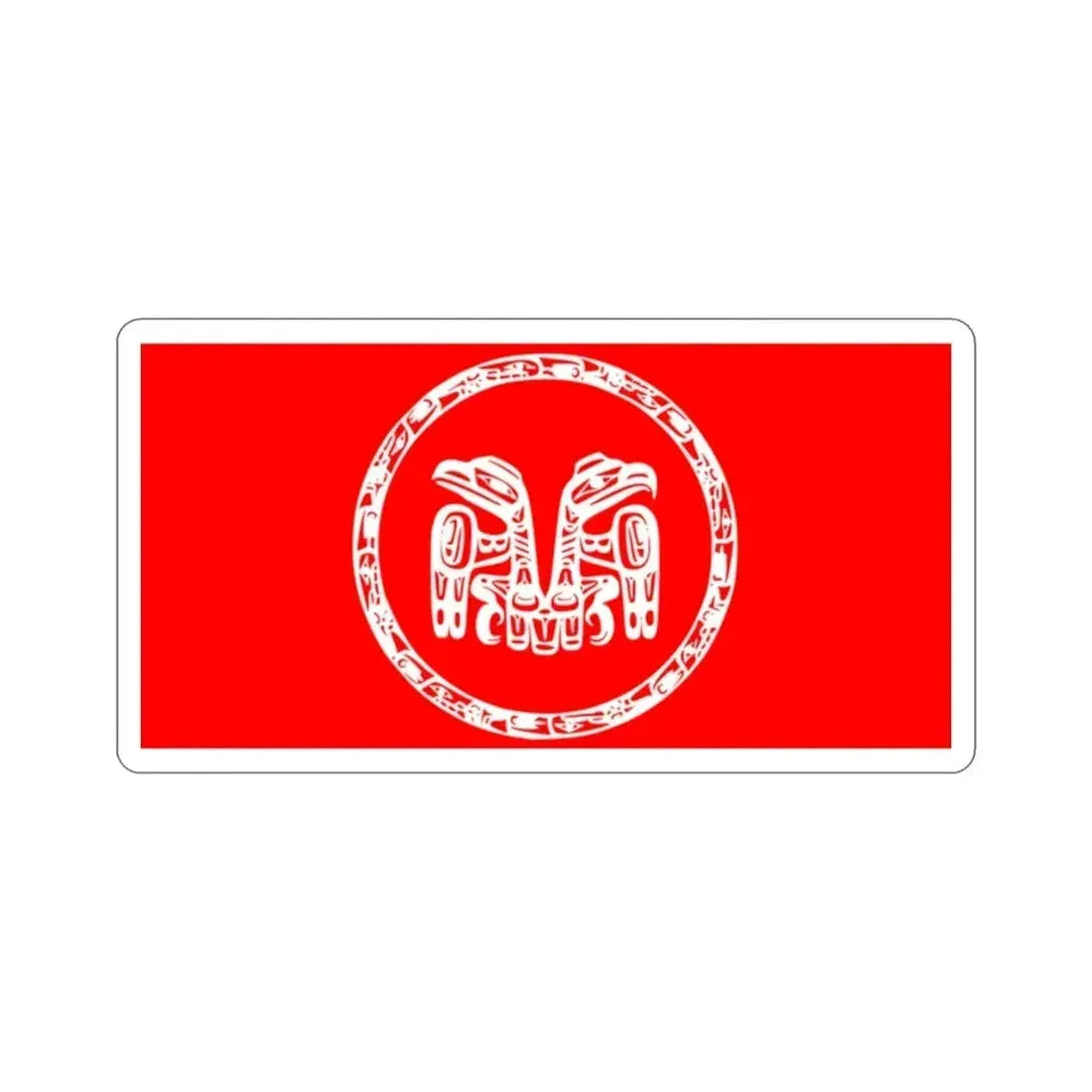 Council of the Haida Nation Flag STICKER Vinyl Die-Cut Decal - The Sticker Space