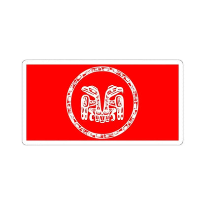 Council of the Haida Nation Flag STICKER Vinyl Die-Cut Decal - The Sticker Space