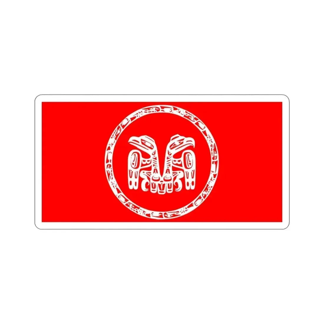 Council of the Haida Nation Flag STICKER Vinyl Die-Cut Decal - The Sticker Space