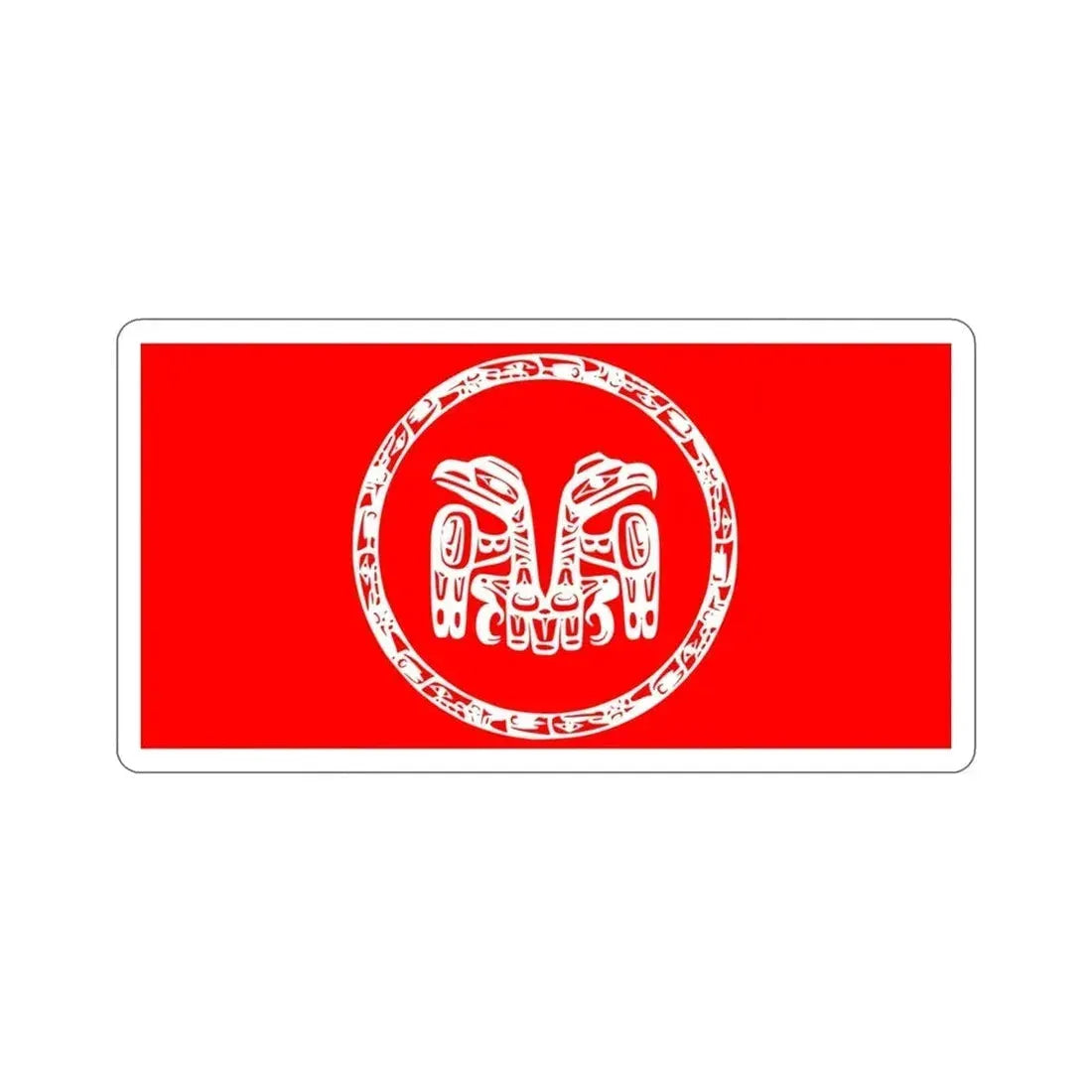 Council of the Haida Nation Flag STICKER Vinyl Die-Cut Decal - The Sticker Space