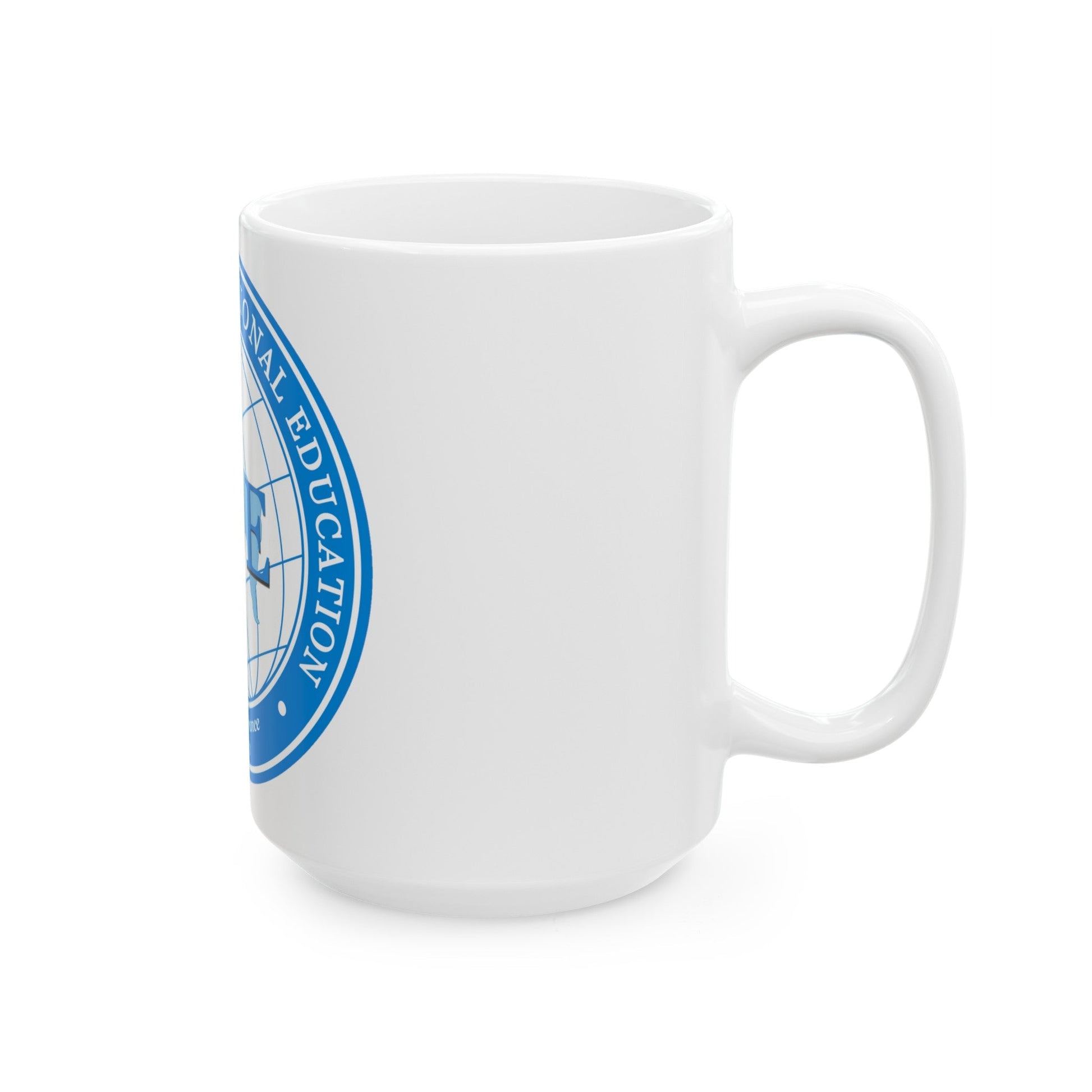 Council on Occupational Education (U.S. Navy) White Coffee Mug-The Sticker Space